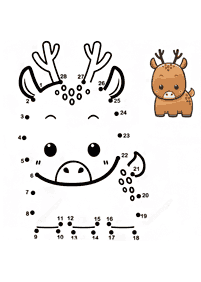 dot-to-dot easy - worksheet 117