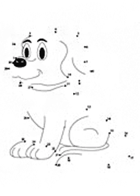 dot-to-dot easy - worksheet 13