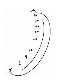 dot-to-dot easy - worksheet 17