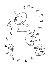 dot-to-dot easy - worksheet 26