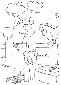 dot-to-dot easy - worksheet 40