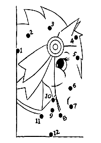 dot-to-dot easy - worksheet 60