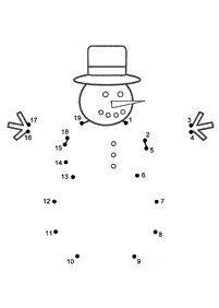 dot-to-dot easy - worksheet 75