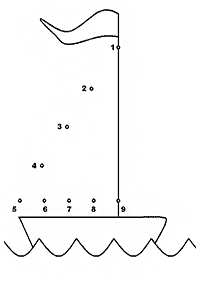 dot-to-dot easy - worksheet 8