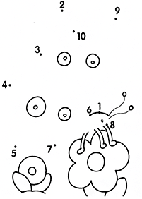 dot-to-dot easy - worksheet 85