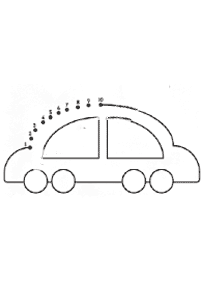 dot-to-dot easy - worksheet 96