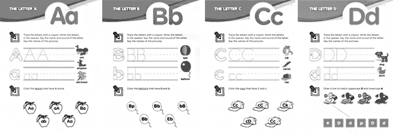 english alphabet - worksheet 13