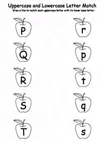 english alphabet - worksheet 62