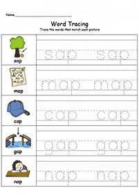 english words - worksheet 128
