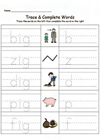 english words - worksheet 140