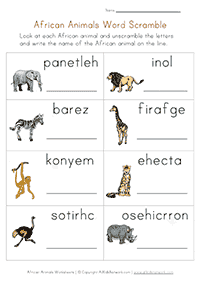 english words - worksheet 141