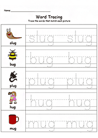 english words - worksheet 160