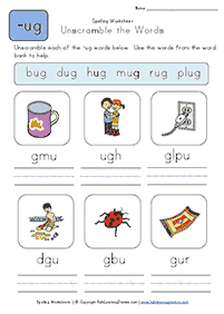 english words - worksheet 178