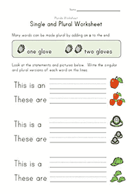 english words - worksheet 185
