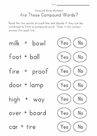 english words - worksheet 187