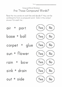 english words - worksheet 189