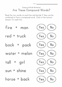 english words - worksheet 190