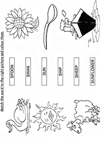 english words - worksheet 250