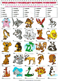 english words - worksheet 267