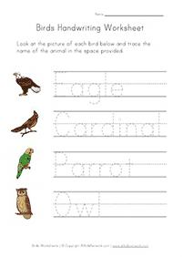 english words - worksheet 268