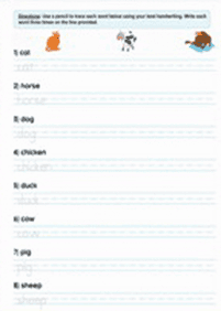 english words - worksheet 272