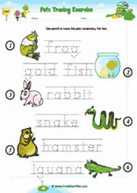 english words - worksheet 282