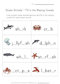 english words - worksheet 284