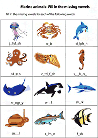english words - worksheet 295