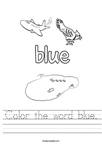 english words - worksheet 340
