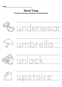 english words - worksheet 36