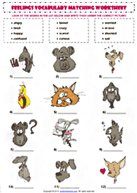 english words - worksheet 38