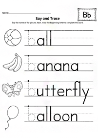 english words - worksheet 4