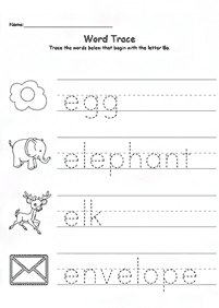 english words - worksheet 40