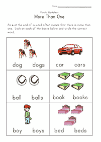 english words - worksheet 43