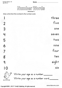 english words - worksheet 494