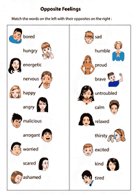 english words - worksheet 584