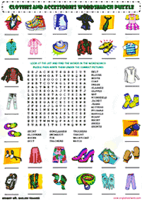 english words - worksheet 6