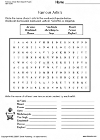 english words - worksheet 707