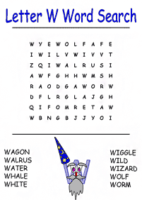 english words - worksheet 709