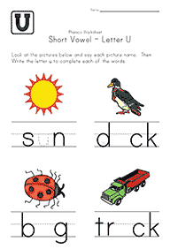 english words - worksheet 71