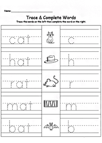 english words - worksheet 72