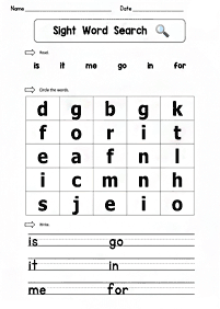 english words - worksheet 728
