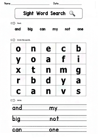 english words - worksheet 731