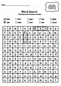 english words - worksheet 770