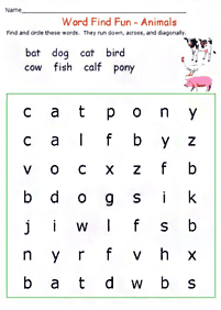 english words - worksheet 772