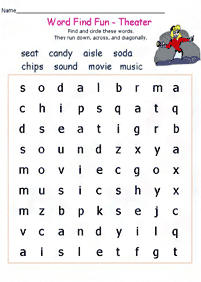 english words - worksheet 777