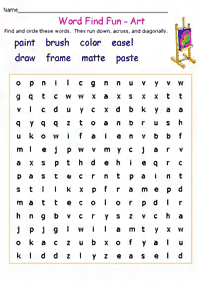 english words - worksheet 779
