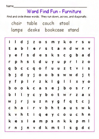 english words - worksheet 790