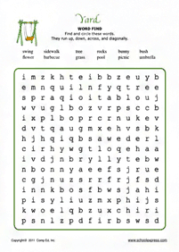 english words - worksheet 796