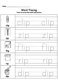 english words - worksheet 80